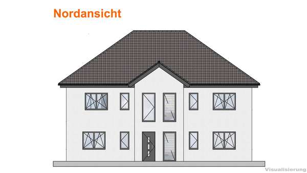 Nordansicht - Erdgeschosswohnung in 49082 Osnabrück mit 82m² kaufen