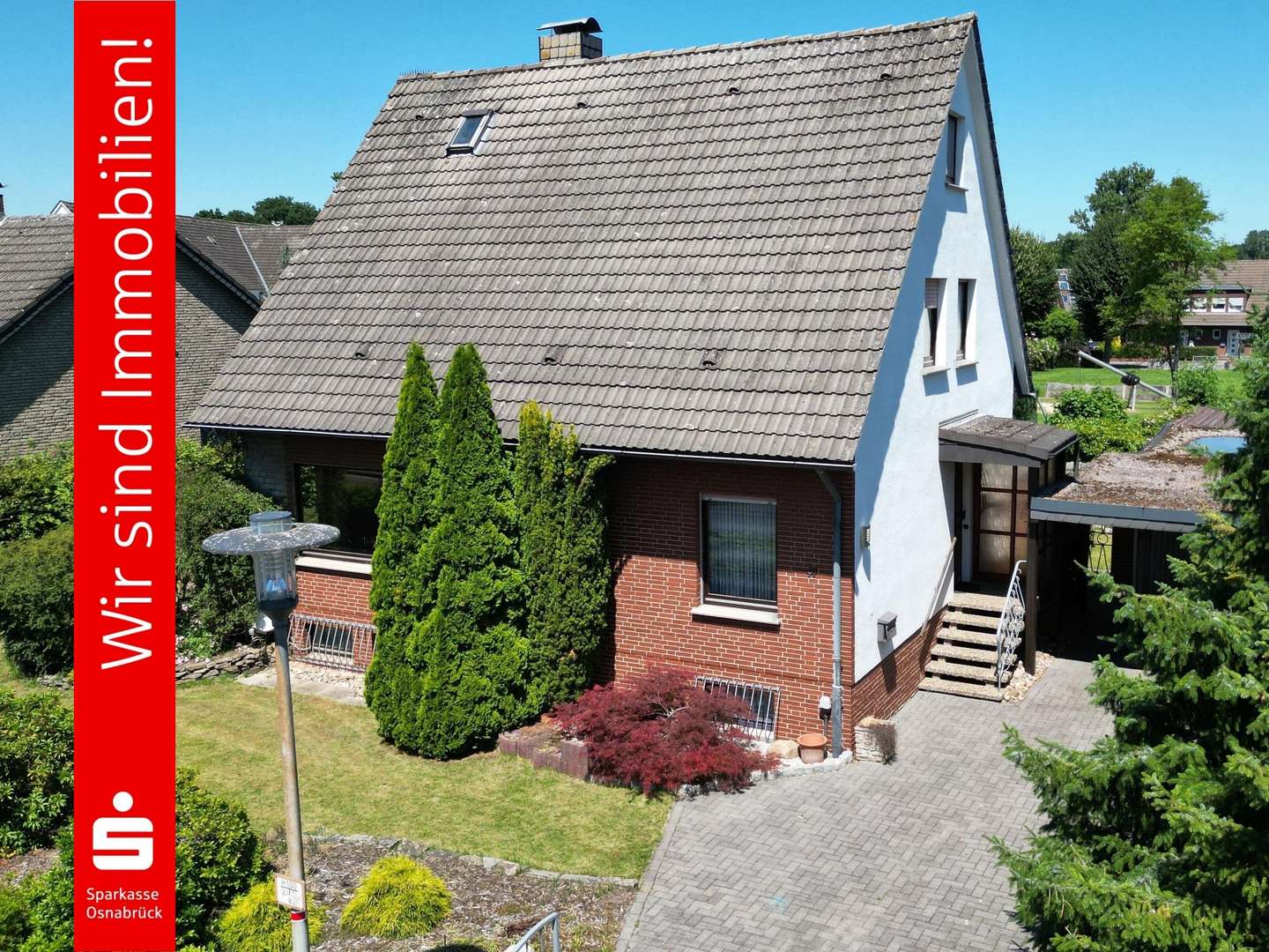 Frontansicht - Einfamilienhaus in 49163 Bohmte mit 130m² kaufen