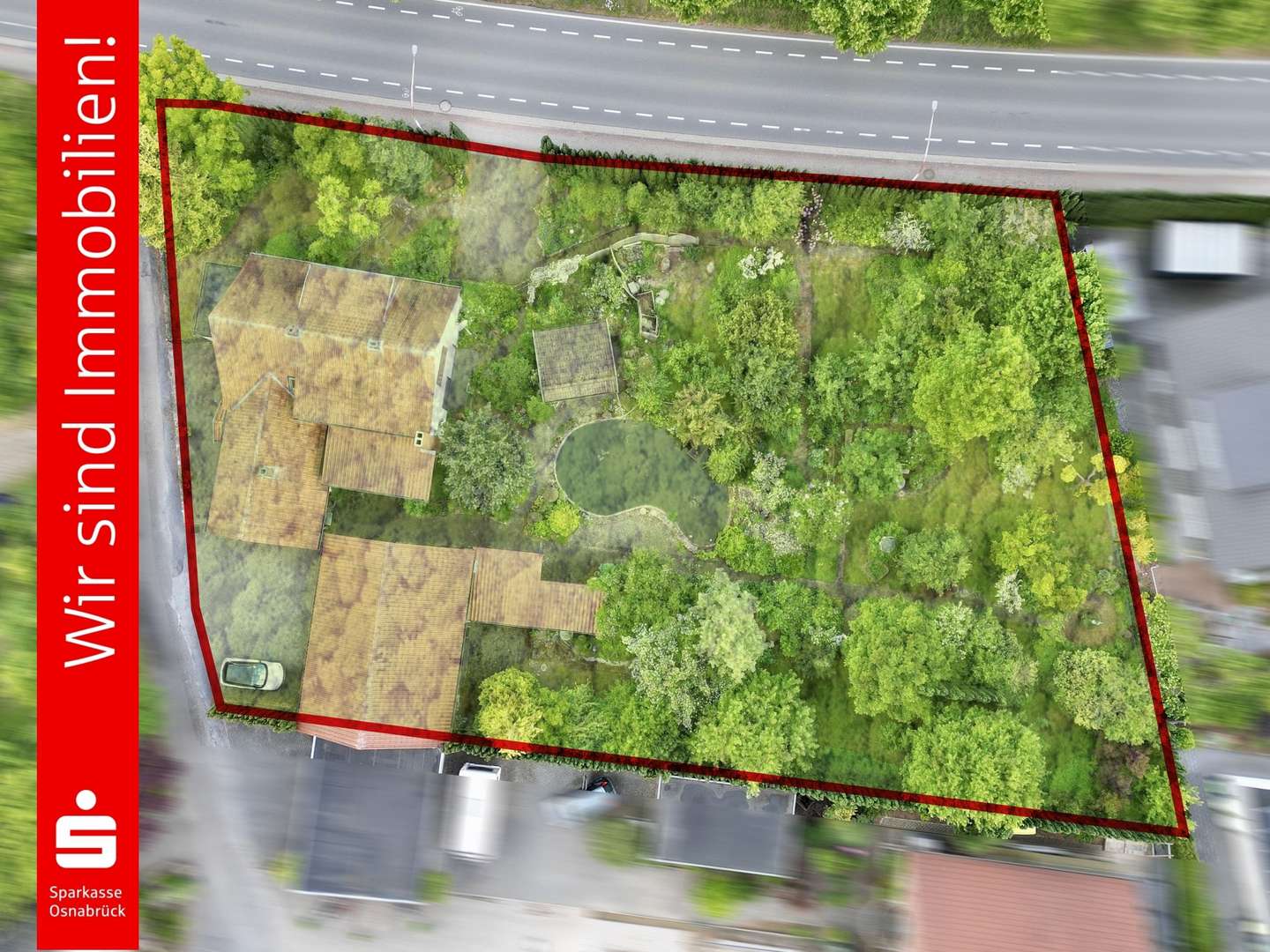 Grundstück mit Abrissobjekt - Grundstück in 49170 Hagen mit 2123m² kaufen