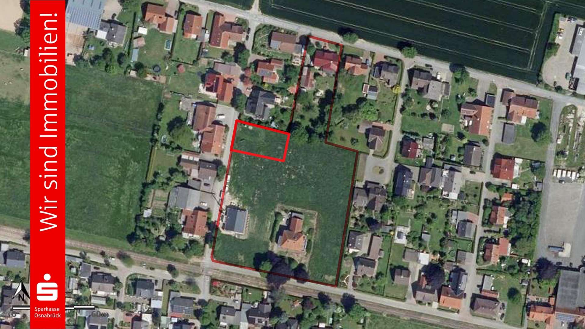 Luftbild - Grundstück in 49152 Bad Essen mit 799m² kaufen