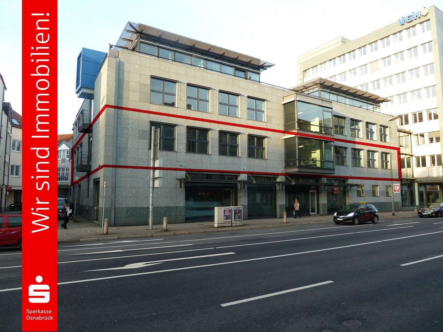 Ansicht Neuer Graben - Büro in 49074 Osnabrück mit 721m² mieten