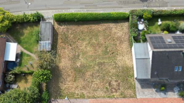 Drohnenaufnahme - Grundstück in 49565 Bramsche mit 513m² kaufen