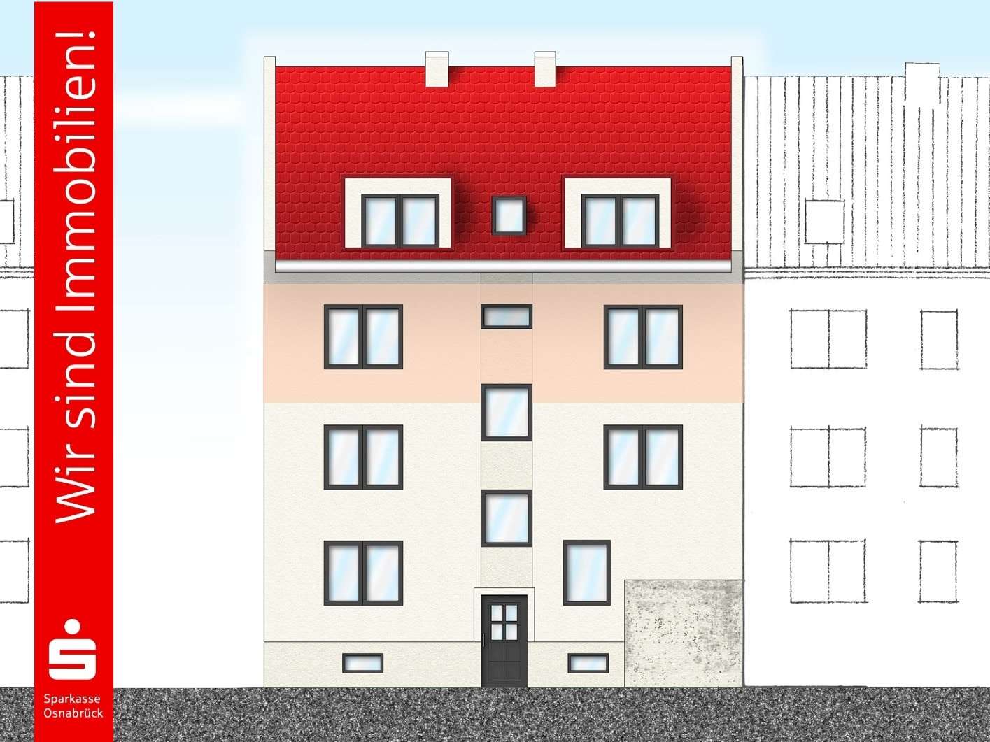 Visualisierung - Etagenwohnung in 49080 Osnabrück mit 110m² kaufen