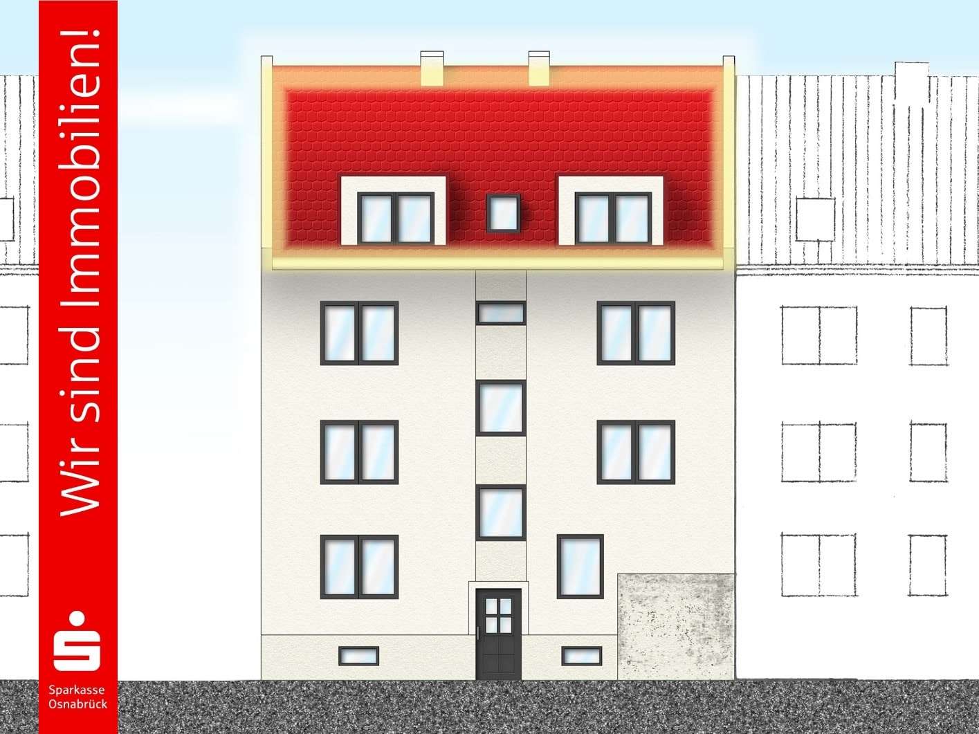 Visualisierung - Etagenwohnung in 49080 Osnabrück mit 101m² kaufen