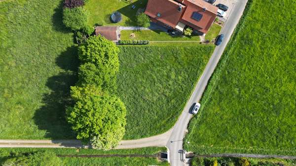 Vogelperspektive - Grundstück in 32361 Preußisch Oldendorf mit 1421m² kaufen