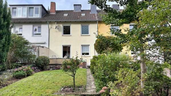Ansicht Hinten Ansicht Hinten - Reihenmittelhaus in 49080 Osnabrück mit 85m² kaufen