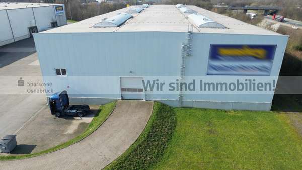 Tor mit Einfahrt - Halle in 49504 Lotte mit 4400m² mieten