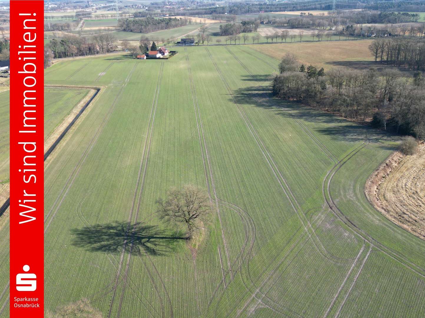Übersicht Acker - Grundstück in 49163 Bohmte mit 180000m² kaufen