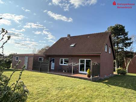 Gartenansicht - Einfamilienhaus in 49593 Bersenbrück mit 131m² kaufen