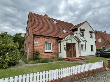 Südansicht - Zweifamilienhaus in 49565 Bramsche mit 223m² günstig kaufen