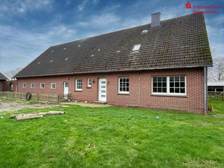 Wohnhaus Nord-Ost-Ansicht - Resthof in 49635 Badbergen mit 149m² kaufen
