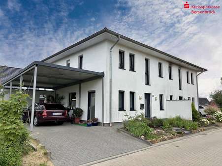 Außenansicht Außenansicht - Doppelhaushälfte in 49584 Fürstenau mit 111m² kaufen