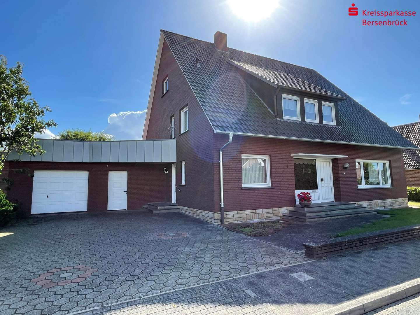 Straßenansicht Immobilie - Einfamilienhaus in 49584 Fürstenau mit 171m² günstig kaufen