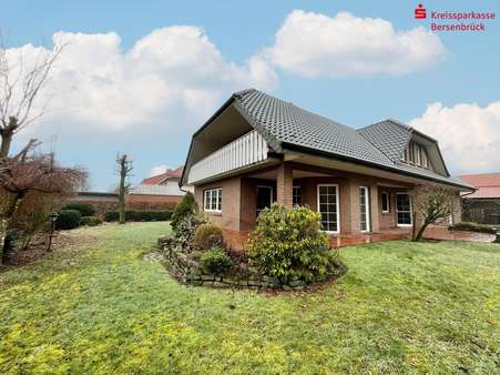 Gartenansicht - Einfamilienhaus in 49434 Neuenkirchen-Vörden mit 235m² kaufen
