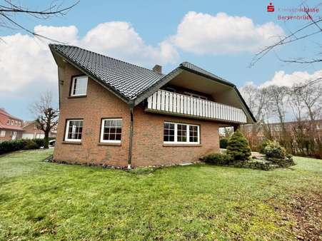 Gartenansicht - Einfamilienhaus in 49434 Neuenkirchen-Vörden mit 235m² günstig kaufen