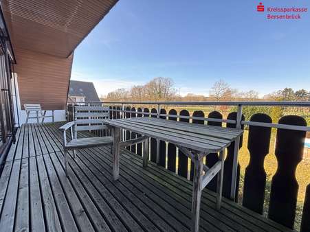 Aussicht vom Balkon - Einfamilienhaus in 49565 Bramsche mit 206m² kaufen
