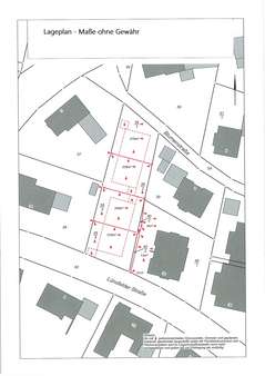 Lageplan - Doppelhaushälfte in 49832 Freren mit 100m² kaufen