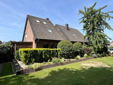 Straßenansicht Straßenansicht - Einfamilienhaus in 49770 Dohren mit 185m² kaufen