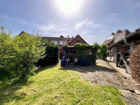 Gartenansicht - Doppelhaushälfte in 49808 Lingen mit 107m² kaufen