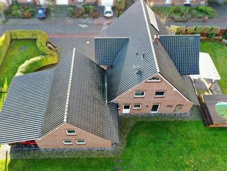 Luftaufnahme Ansicht Nord - Einfamilienhaus in 48480 Spelle mit 240m² kaufen