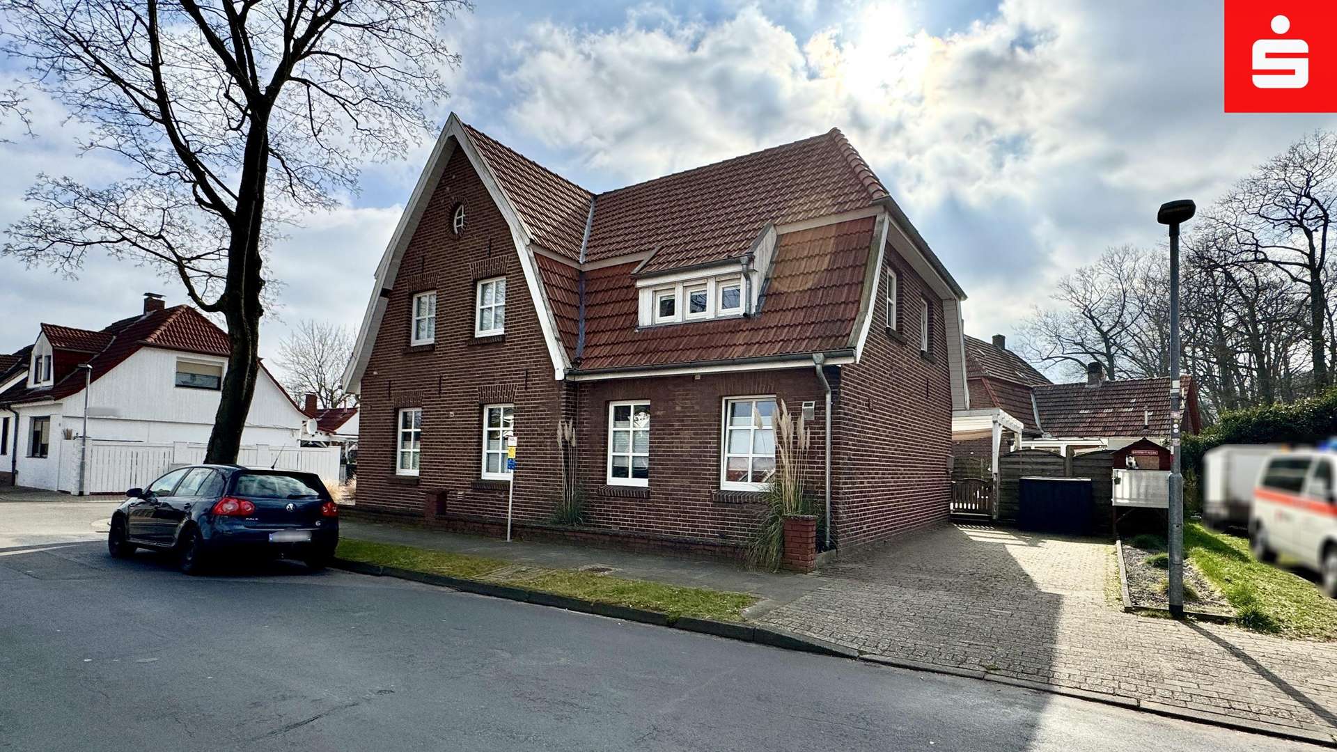 Straßenansicht Straßenansicht - Doppelhaushälfte in 48529 Nordhorn mit 100m² kaufen