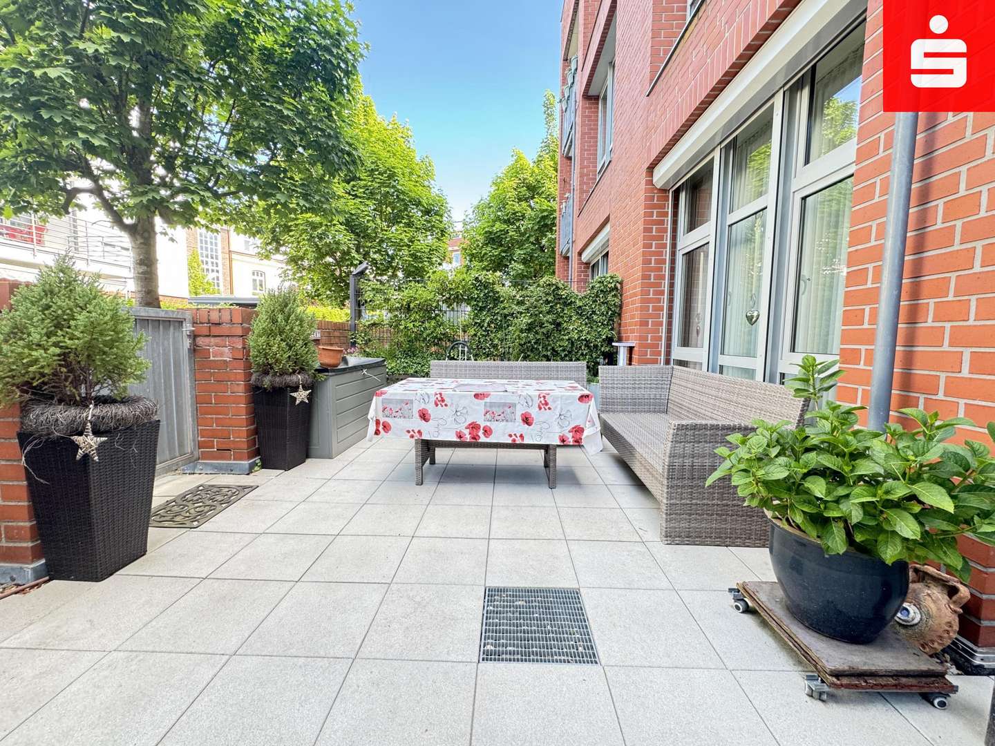 Terrasse Terrasse - Erdgeschosswohnung in 48529 Nordhorn mit 73m² kaufen