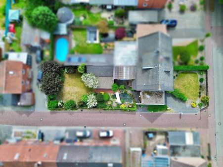 Luftaufnahme - Doppelhaushälfte in 48529 Nordhorn mit 82m² kaufen