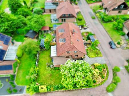 Luftaufnahme Luftaufnahme - Doppelhaushälfte in 48455 Bad Bentheim mit 96m² kaufen