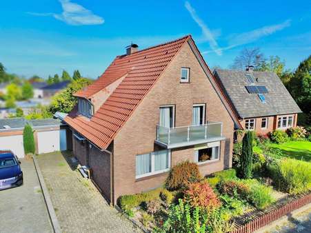 seitliche Ansicht seitliche Ansicht - Einfamilienhaus in 48531 Nordhorn mit 127m² kaufen