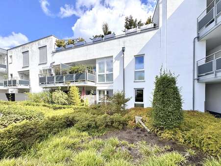 Innenhofansicht / Terrasse - Erdgeschosswohnung in 48529 Nordhorn mit 76m² kaufen