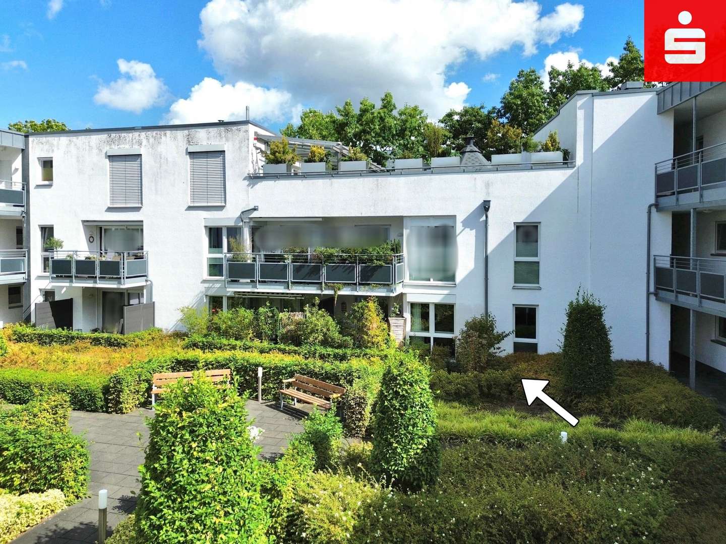 Vogelperspektive - Erdgeschosswohnung in 48529 Nordhorn mit 76m² kaufen