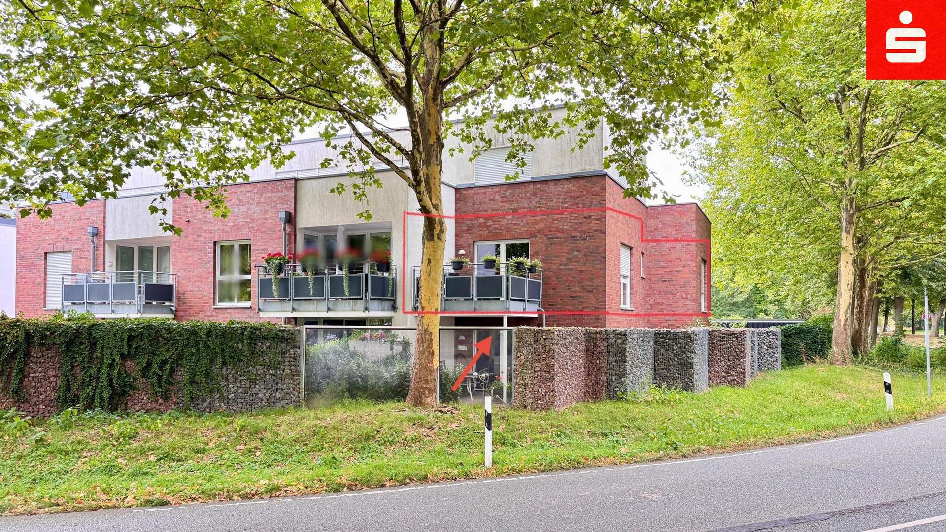 Straßenansicht - Etagenwohnung in 48529 Nordhorn mit 62m² kaufen