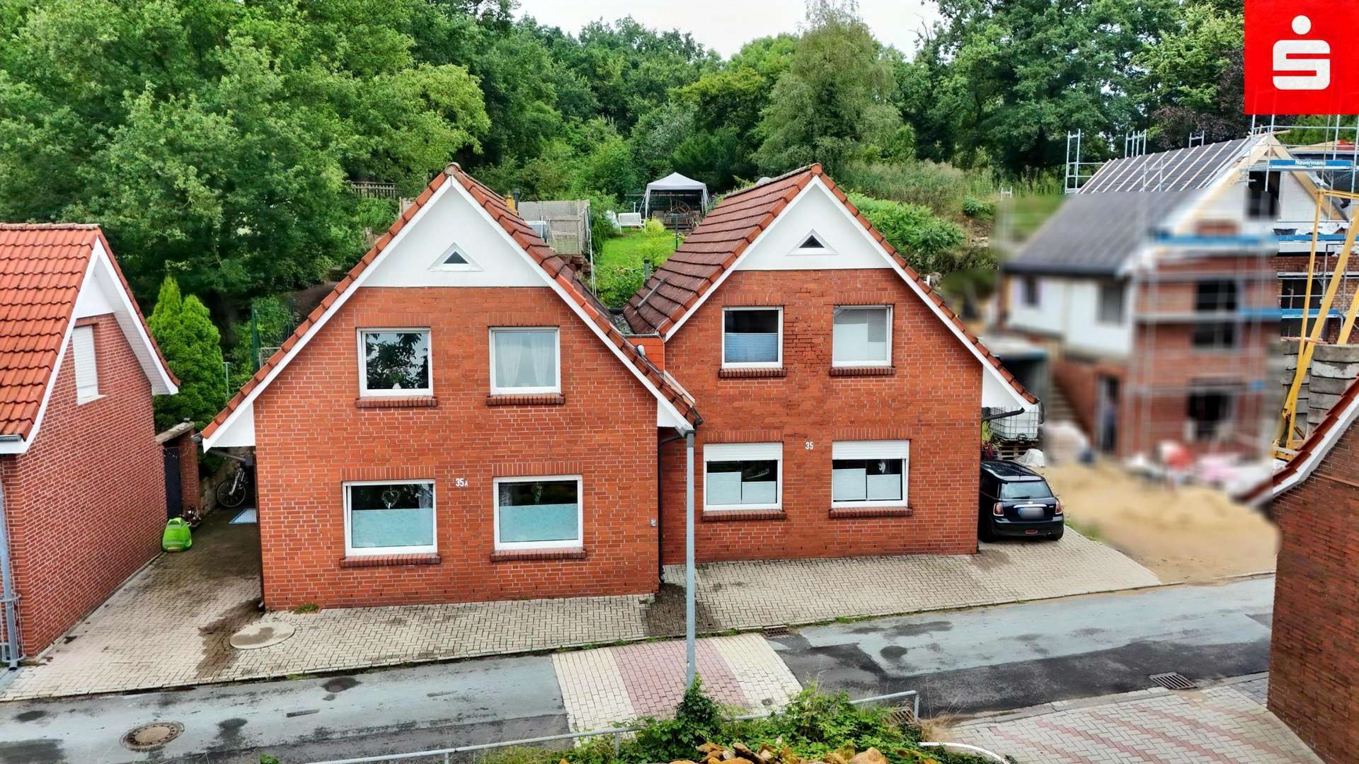 Außenansicht - Doppelhaushälfte in 48455 Bad Bentheim mit 110m² kaufen