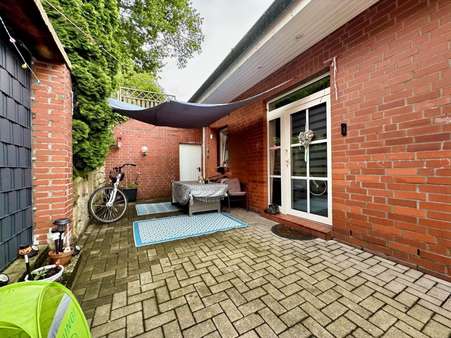 Auffahrt / Hauseingang - Doppelhaushälfte in 48455 Bad Bentheim mit 110m² kaufen