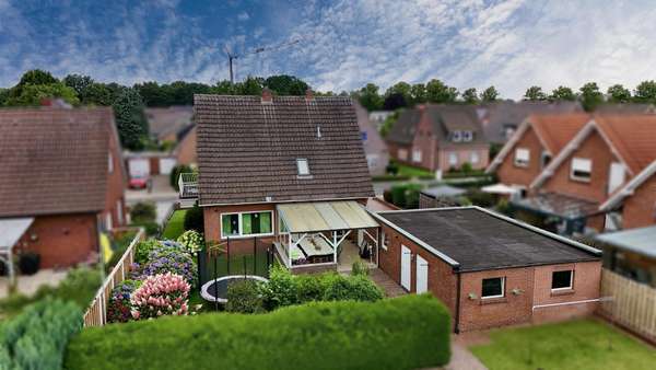 Rückseite Rückseite - Einfamilienhaus in 48531 Nordhorn mit 120m² kaufen