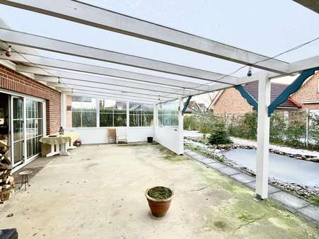 Terrasse - Zweifamilienhaus in 48531 Nordhorn mit 184m² kaufen