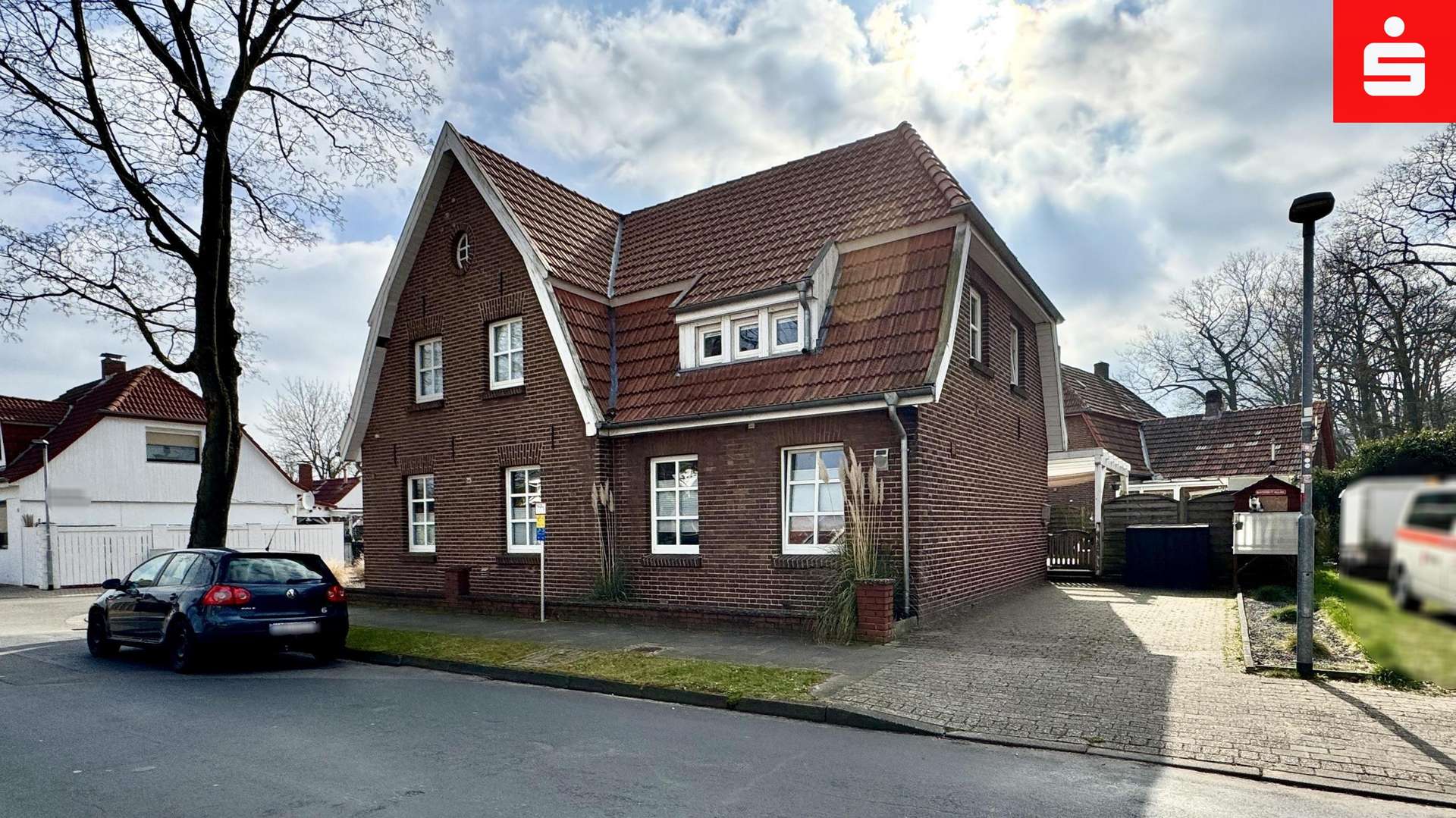 Straßenansicht - Doppelhaushälfte in 48529 Nordhorn mit 100m² kaufen