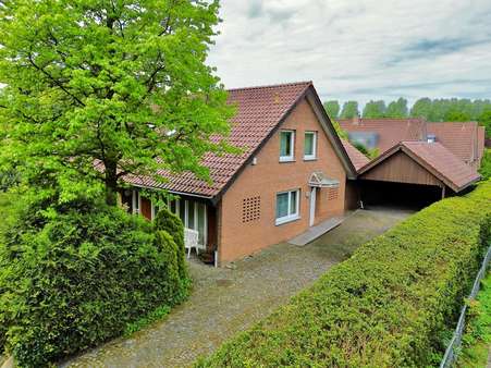 Luftaufnahme - Einfamilienhaus in 49828 Neuenhaus mit 261m² kaufen