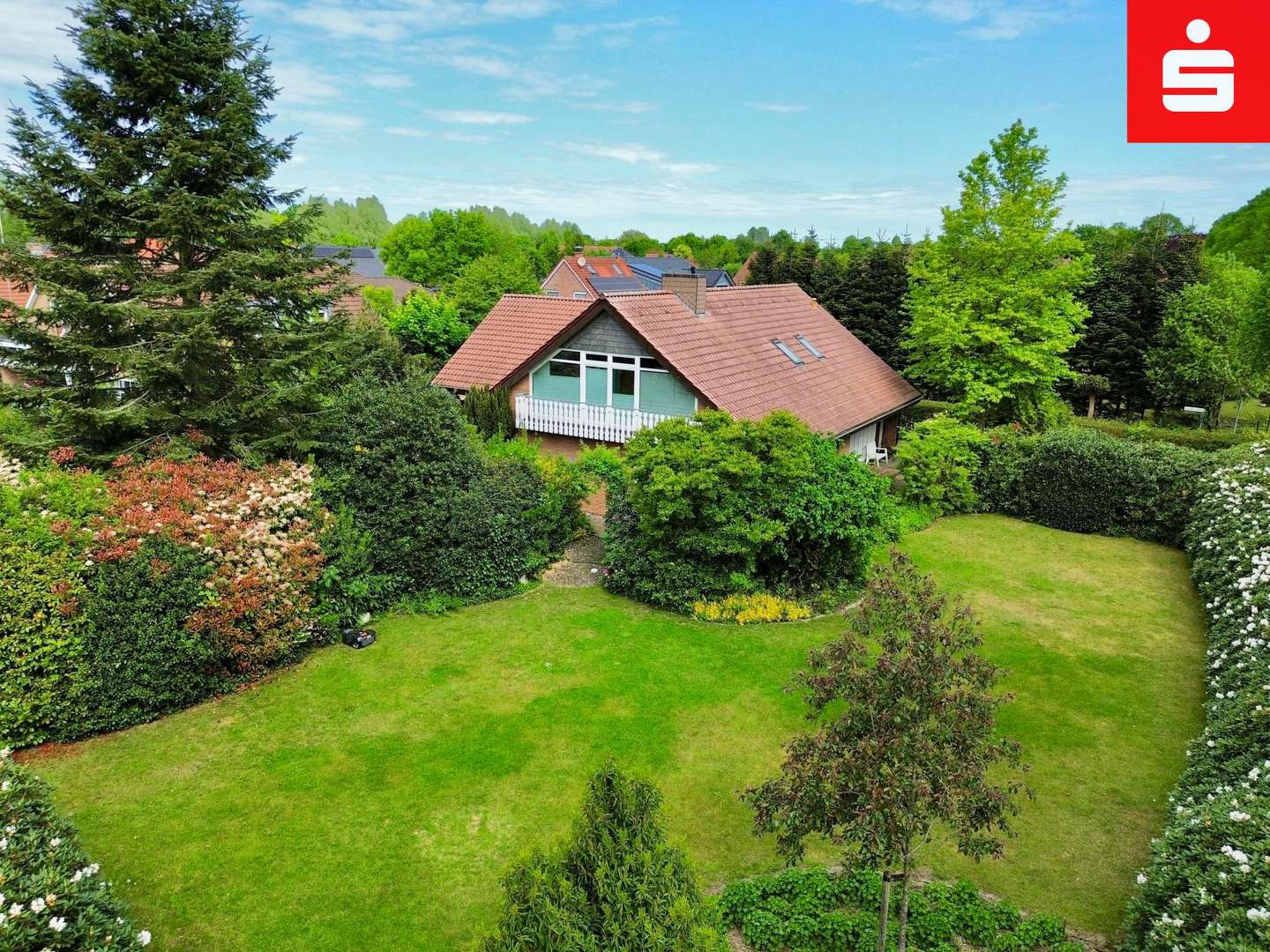 Luftaufnahme - Einfamilienhaus in 49828 Neuenhaus mit 261m² kaufen