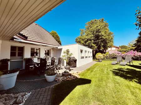 Terrasse - Garten - Einfamilienhaus in 48527 Nordhorn mit 170m² kaufen