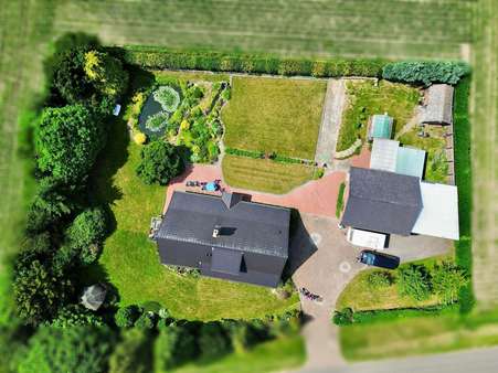 Luftaufnahme Luftaufnahme - Einfamilienhaus in 49824 Ringe mit 138m² kaufen