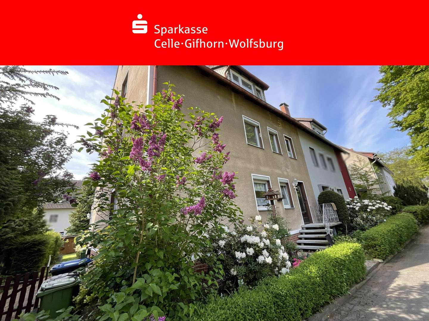 Vorderansicht - Reihenendhaus in 38448 Wolfsburg mit 130m² kaufen