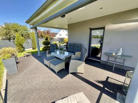 Terrasse Süd - Einfamilienhaus in 38471 Rühen mit 138m² kaufen
