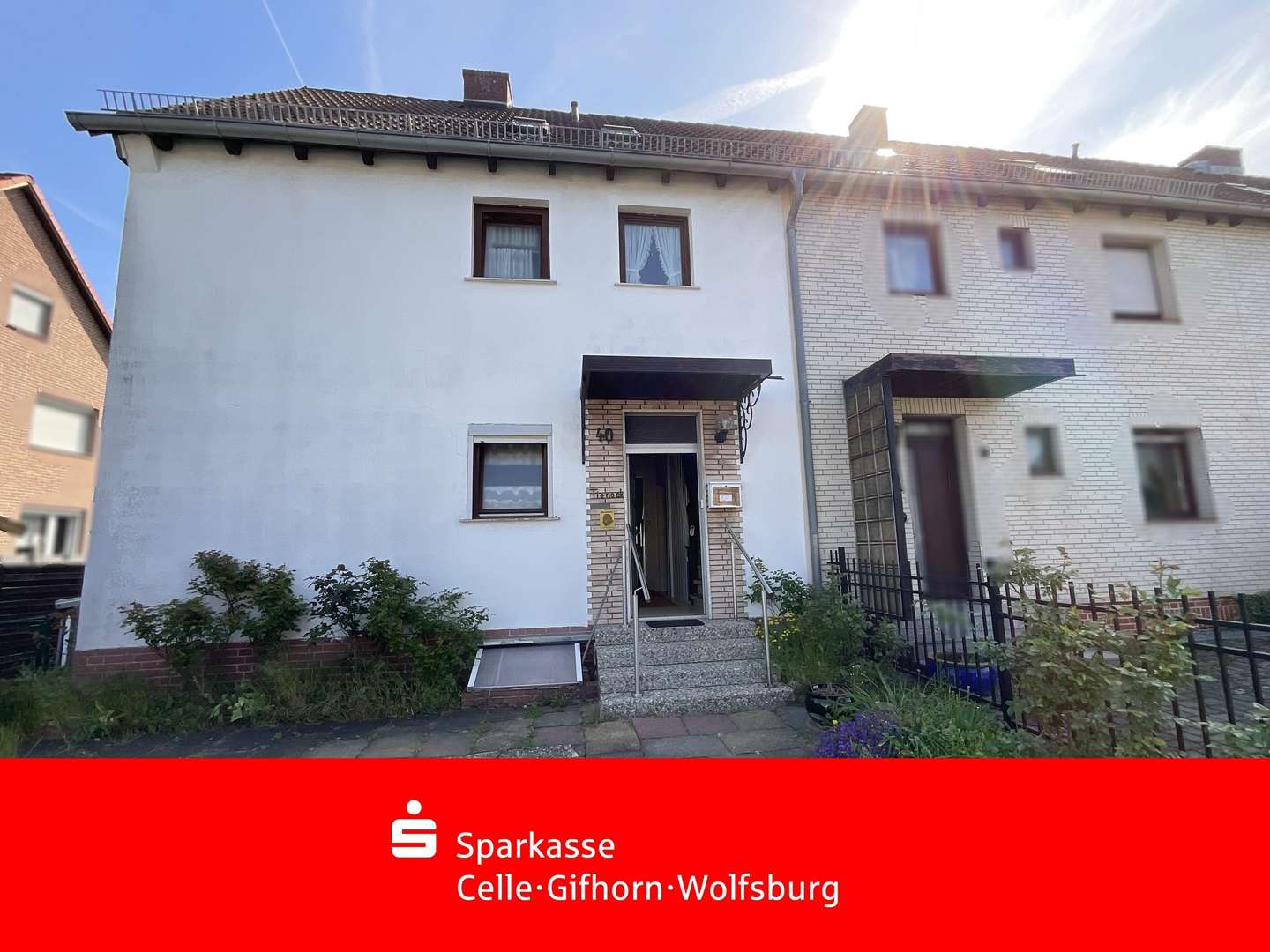 Vorderansicht - Reihenendhaus in 38446 Wolfsburg mit 126m² kaufen