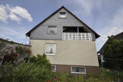 Rückwärtige Ansicht Rückwärtige Ansicht - Einfamilienhaus in 38442 Wolfsburg mit 160m² kaufen