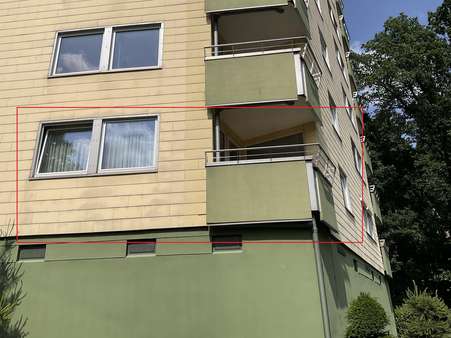 Ihr Balkon - Erdgeschosswohnung in 38448 Wolfsburg mit 61m² kaufen