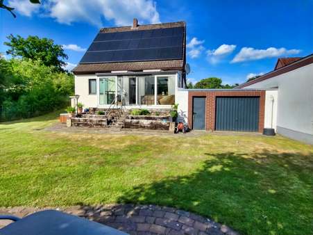 Außenansicht/ Garten Außenansicht/ Garten - Einfamilienhaus in 29313 Hambühren mit 126m² kaufen