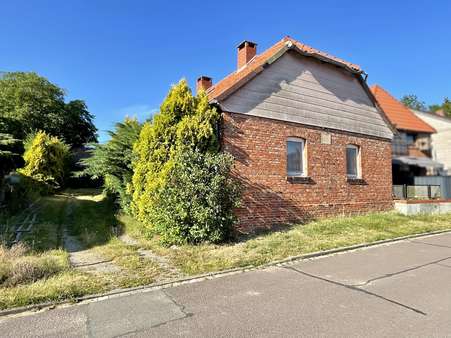 Ansicht Südwest Ansicht Südwest - Bauernhaus in 38547 Calberlah mit 140m² kaufen
