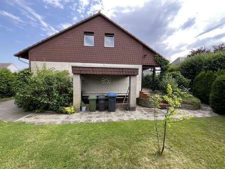 Rückansicht Rückansicht - Einfamilienhaus in 38442 Wolfsburg mit 130m² kaufen