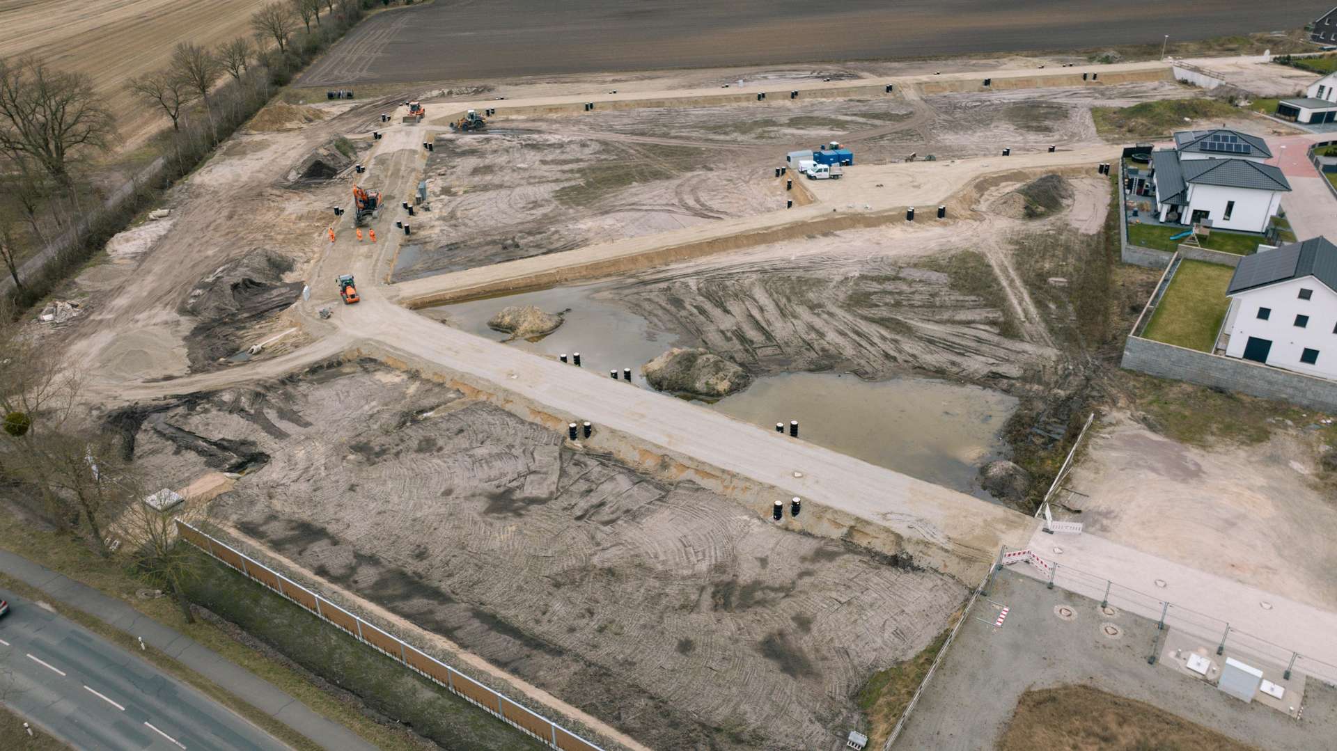 Blick auf das Baugebiet - Ansicht 1 - Grundstück in 38477 Jembke mit 622m² kaufen